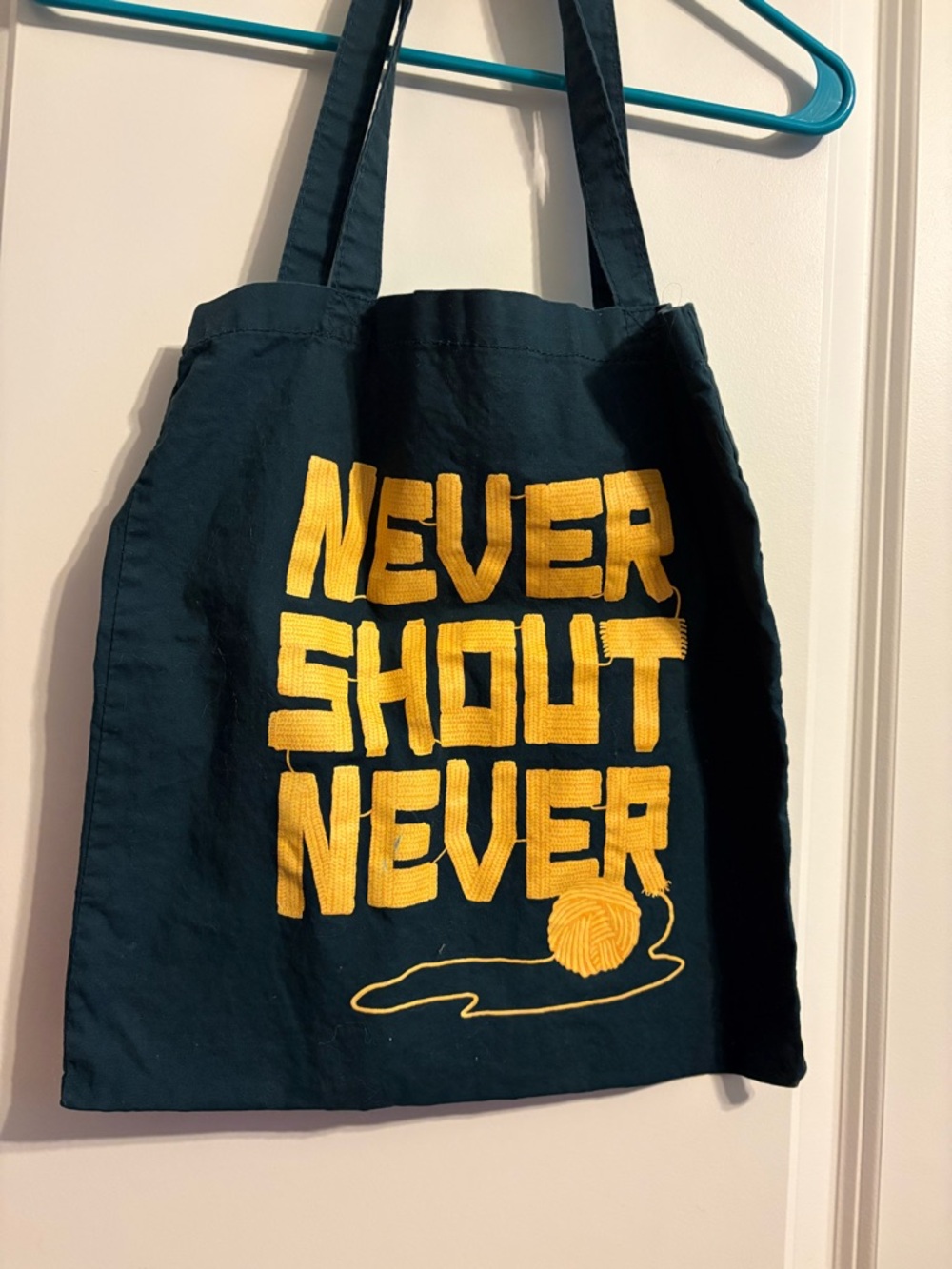 NEVER SHOUT NEVER Musician Tote Bag